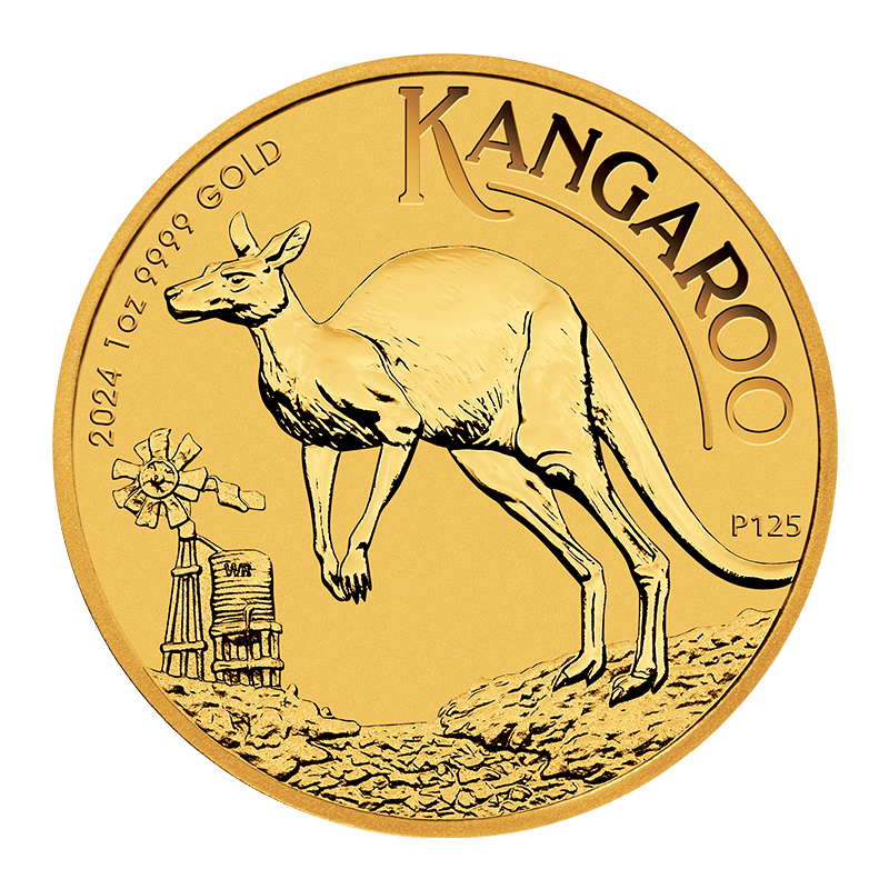 Image pour Pièce d’or de 1 oz, Australie – Kangourou (2024) à partir de Métaux précieux TD